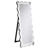 Brixey Black Led Floor Mirror - Ornate Home