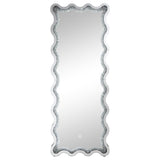 Brixey Black Led Floor Mirror - Ornate Home