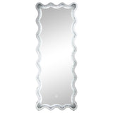 Brixey Black Led Floor Mirror - Ornate Home