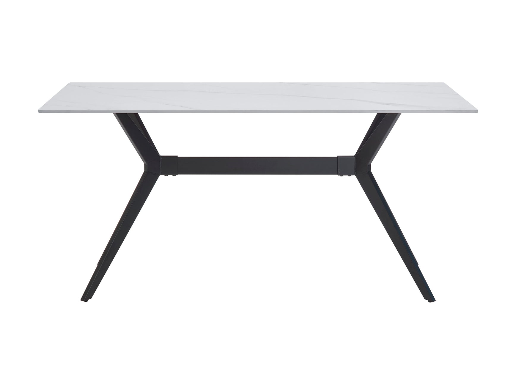 Brixley Black/White Dining Table - Ornate Home