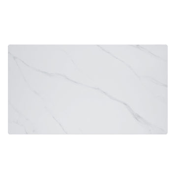 Brixley Black/White Dining Table - Ornate Home