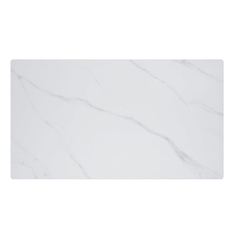 Brixley Black/White Dining Table - Ornate Home