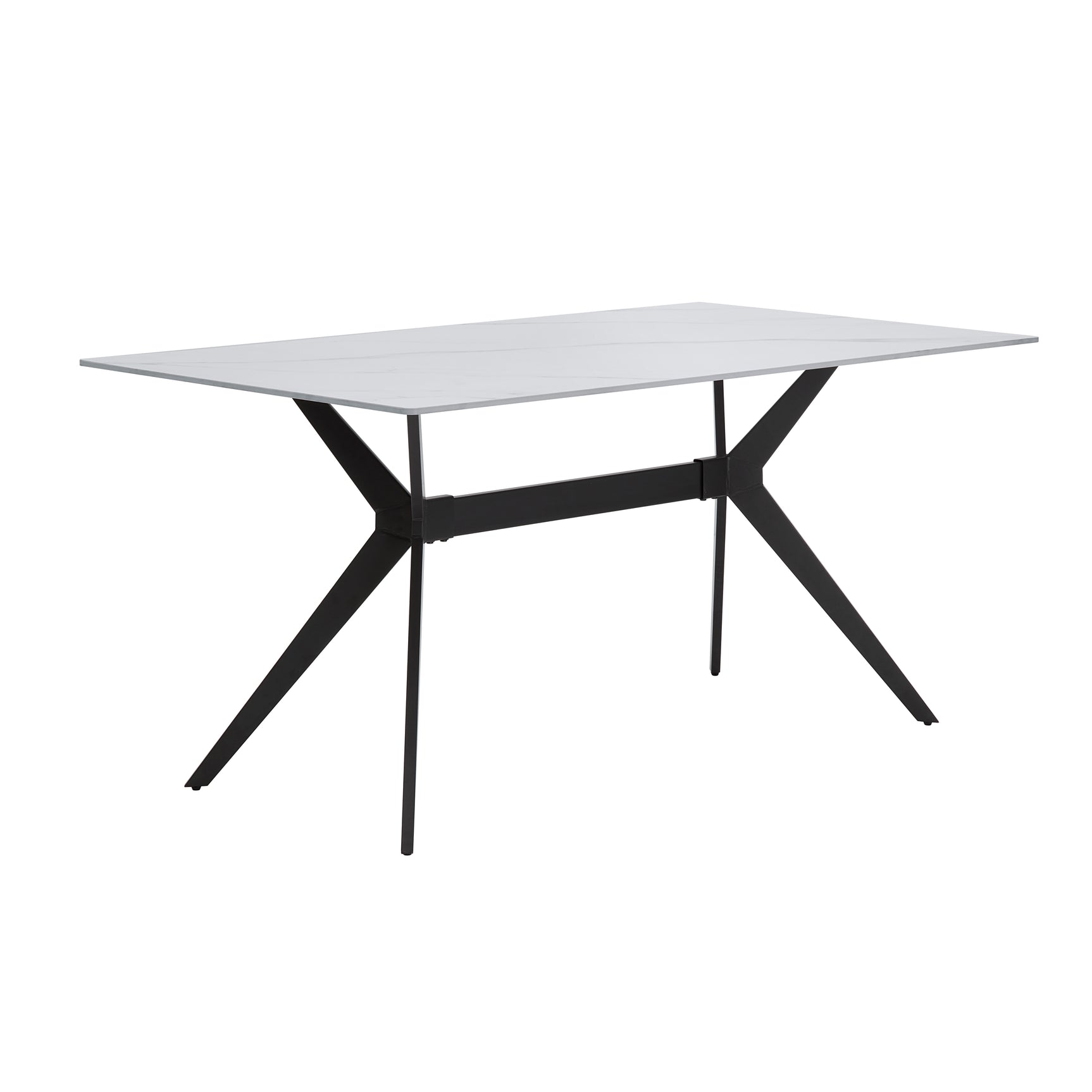 Brixley White/Gray/Black 5-Piece Dining Table Set - Ornate Home