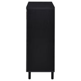 Brixton Black 2-door Entryway Shoe Storage Cabinets - Ornate Home