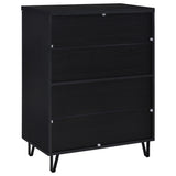 Brixton Black 2-door Entryway Shoe Storage Cabinets - Ornate Home