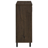 Brixton Smoked Oak 2-door Entryway Shoe Storage Cabinets - Ornate Home