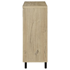 Brixton White Oak 2-door Entryway Shoe Storage Cabinets - Ornate Home