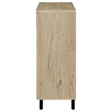 Brixton White Oak 2-door Entryway Shoe Storage Cabinets - Ornate Home