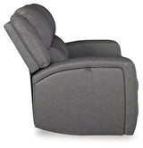 Brixworth Gray Reclining Loveseat (Online Special Price) - Ornate Home