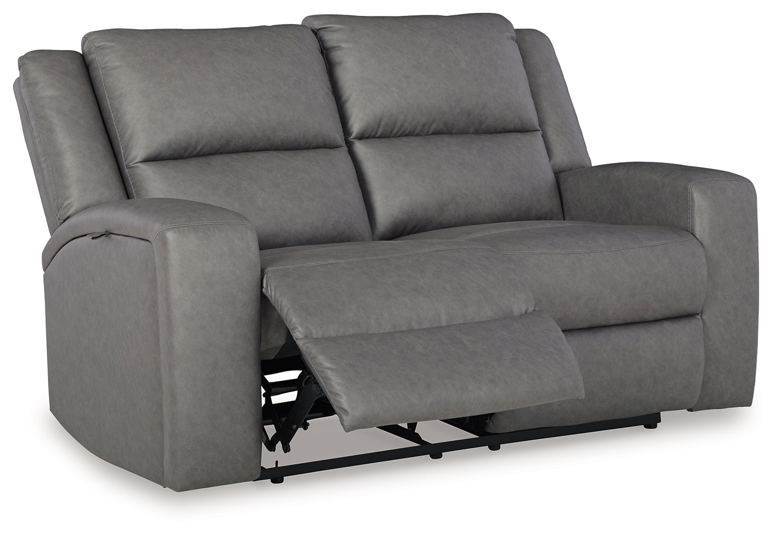 Brixworth Gray Reclining Loveseat (Online Special Price) - Ornate Home