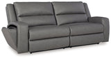 Brixworth Gray Reclining Sofa - Ornate Home