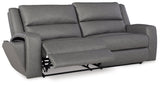 Brixworth Gray Reclining Sofa - Ornate Home
