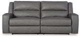 Brixworth Gray Reclining Sofa - Ornate Home