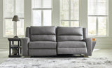 Brixworth Gray Reclining Sofa - Ornate Home