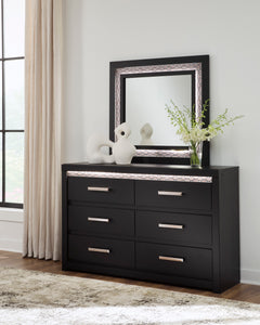 Brizmore Black Dresser Mirror (Online Special Price) - Ornate Home