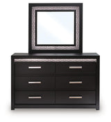 Brizmore Black Dresser and Mirror - Ornate Home