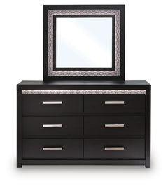 Brizmore Black Dresser and Mirror - Ornate Home