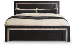 Brizmore Black Queen Panel Bed - Ornate Home
