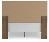 Broachmyn Auburn Queen Panel Bed, Dresser, Mirror and Nightstand