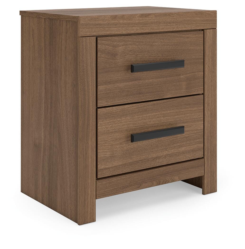 Broachmyn Auburn Queen Panel Bed, Dresser, Mirror and Nightstand