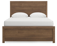 Broachmyn Auburn Queen Panel Bed, Dresser and Mirror - Ornate Home