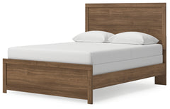 Broachmyn Auburn Queen Panel Bed, Dresser and Mirror - Ornate Home