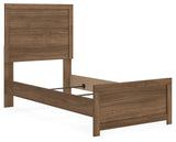 Broachmyn Auburn Twin Panel Bed, Dresser and Mirror (Online Special Price) - Ornate Home