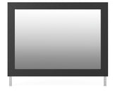 Broachmyn Black Bedroom Mirror - Ornate Home