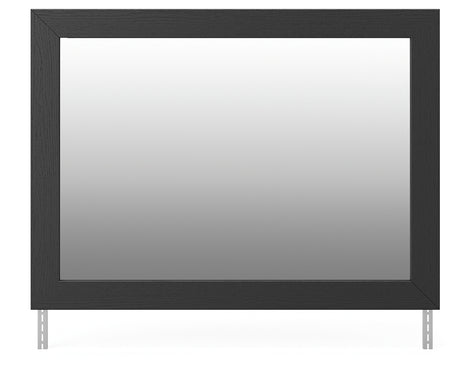 Broachmyn Black Bedroom Mirror - Ornate Home