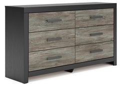 Broachmyn Black Dresser and 2 Nightstands - Ornate Home