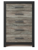 Broachmyn Black/Gray Chest of Drawers (Online Special Price) - Ornate Home