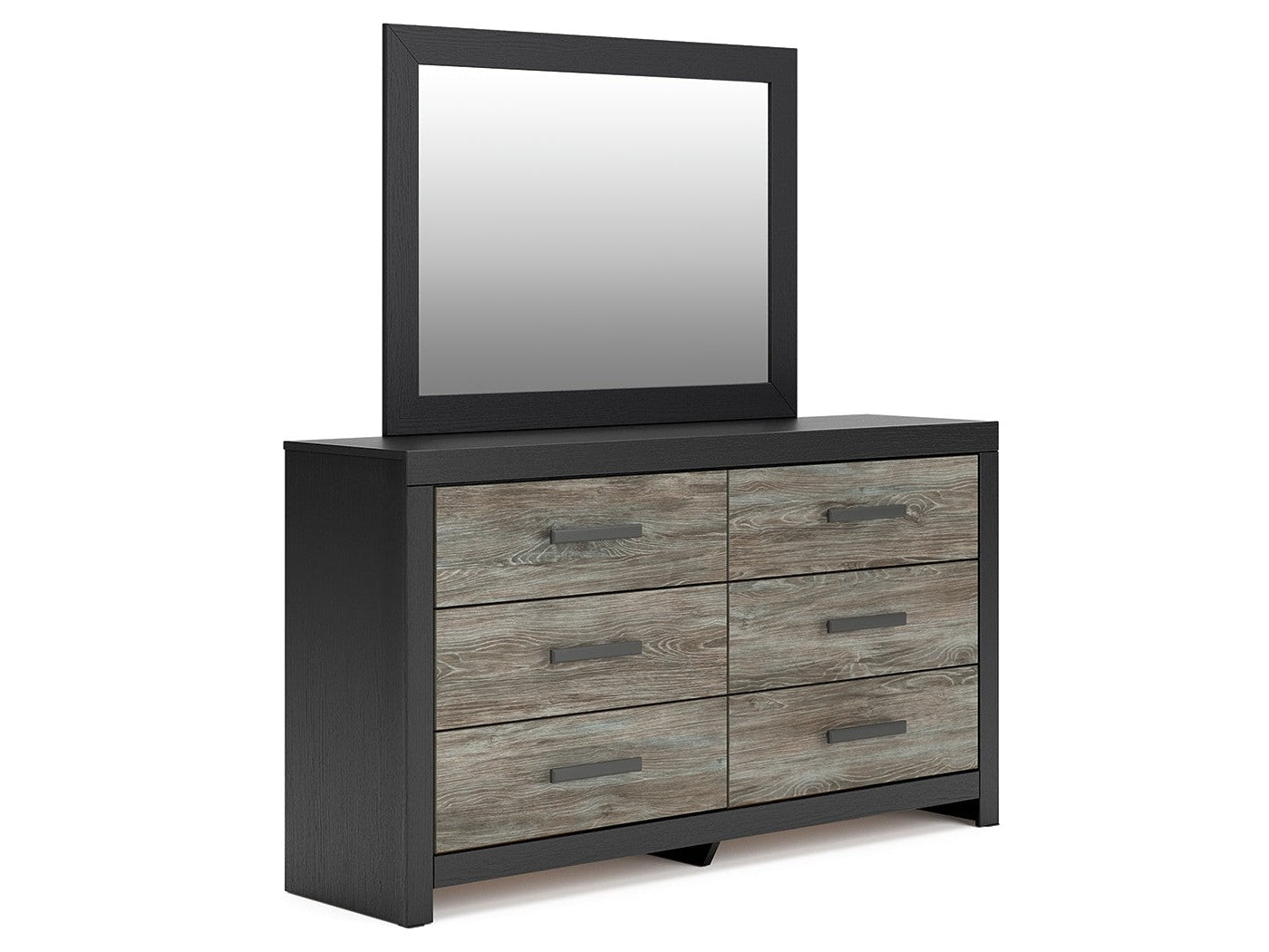 Broachmyn Black/Gray Dresser and Mirror - Ornate Home