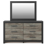 Broachmyn Black/Gray Dresser and Mirror - Ornate Home