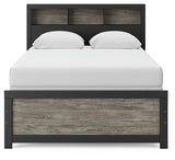 Broachmyn Black/Gray Full Bookcase Bed, Dresser and Mirror - Ornate Home