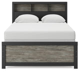 Broachmyn Black/Gray Full Bookcase Bed (Online Special Price) - Ornate Home
