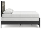 Broachmyn Black/Gray Full Panel Bed, Dresser and Mirror - Ornate Home