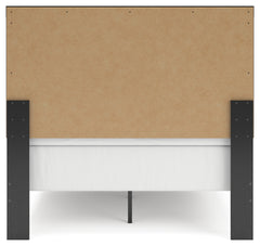 Broachmyn Black/Gray Full Panel Bed, Dresser and Mirror - Ornate Home