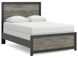 Broachmyn Black/Gray Full Panel Bed (Online Special Price) - Ornate Home