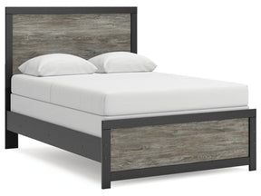 Broachmyn Black/Gray Full Panel Bed (Online Special Price) - Ornate Home