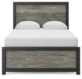 Broachmyn Black/Gray Full Panel Bed (Online Special Price) - Ornate Home
