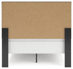 Broachmyn Black/Gray Full Panel Bed - Ornate Home