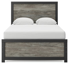 Broachmyn Black/Gray Full Panel Bed - Ornate Home