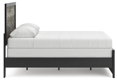 Broachmyn Black/Gray Full Panel Bed - Ornate Home