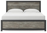 Broachmyn Black/Gray King Panel Bed (Online Special Price) - Ornate Home