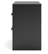 Broachmyn Black/Gray Nightstand - Ornate Home