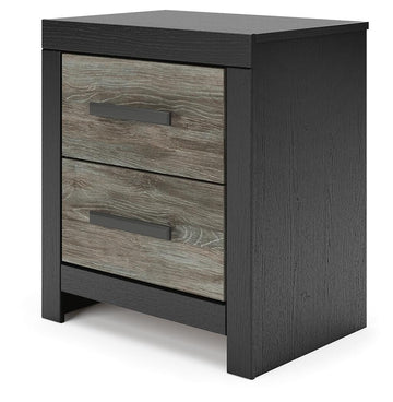Broachmyn Black/Gray Queen Bookcase Bed, Chest and Nightstand - Ornate Home