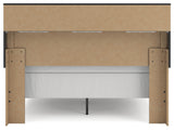 Broachmyn Black/Gray Queen Bookcase Bed (Online Special Price) - Ornate Home