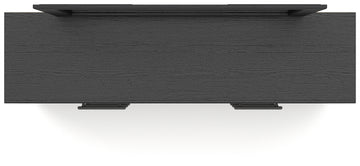 Broachmyn Black/Gray Queen Bookcase Panel Bed, Dresser, Mirror and Nightstand - Ornate Home