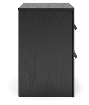Broachmyn Black/Gray Queen Bookcase Panel Bed, Dresser, Mirror and Nightstand - Ornate Home