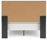 Broachmyn Black/Gray Queen Panel Bed, Dresser and Mirror (Online Special Price) - Ornate Home